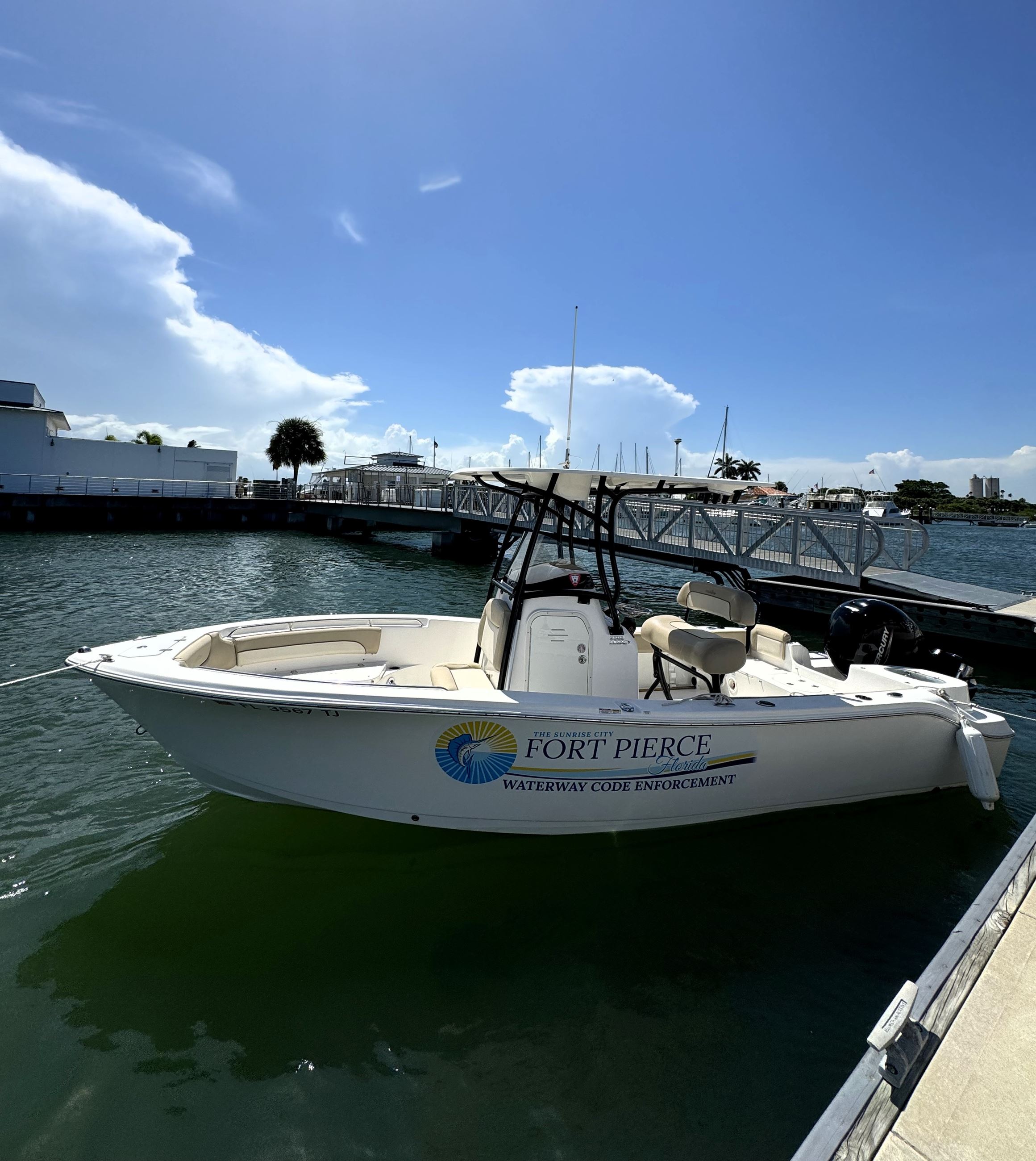 Waterway Code Enforcement Vessel