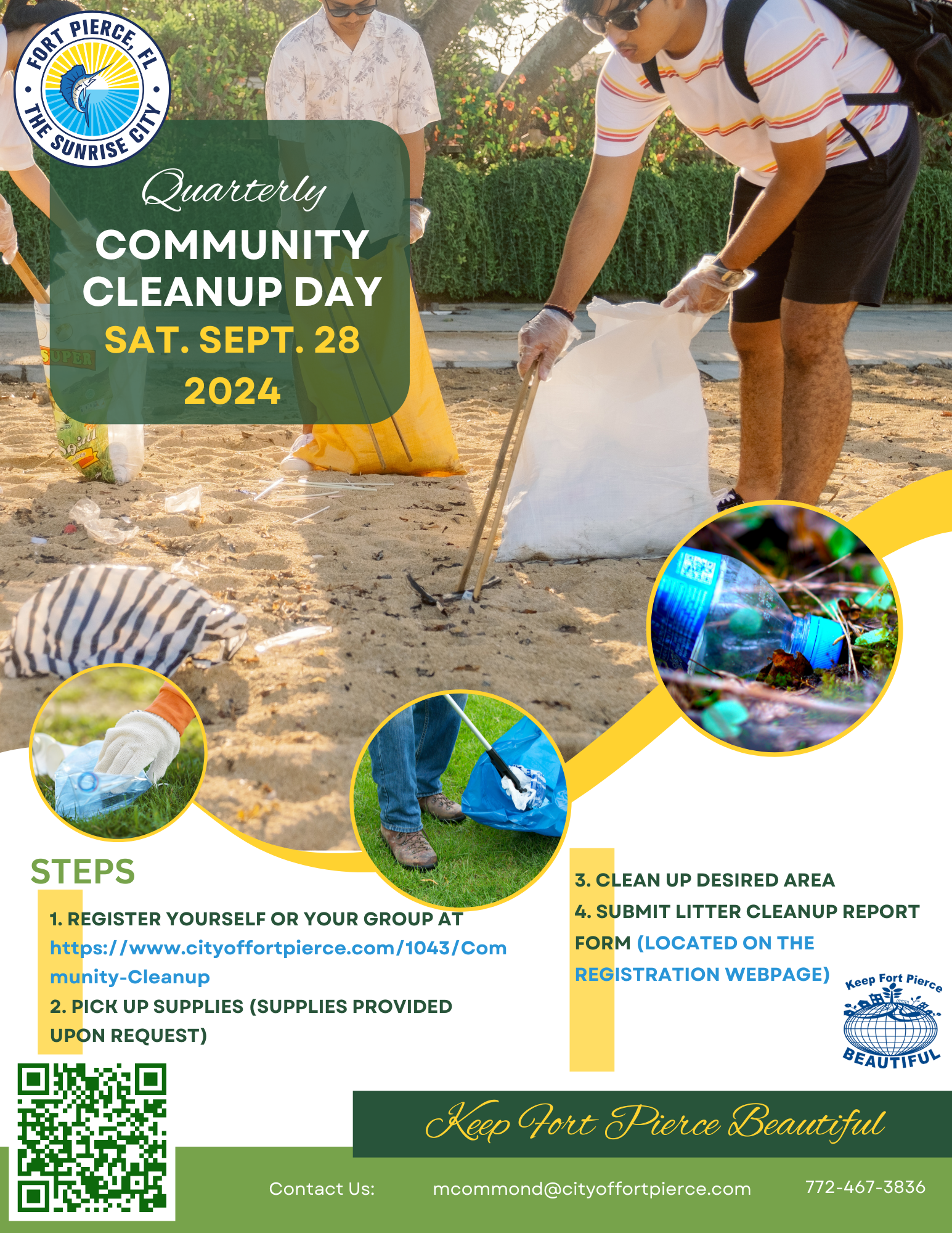 Community Cleanup Flyer 9.2024